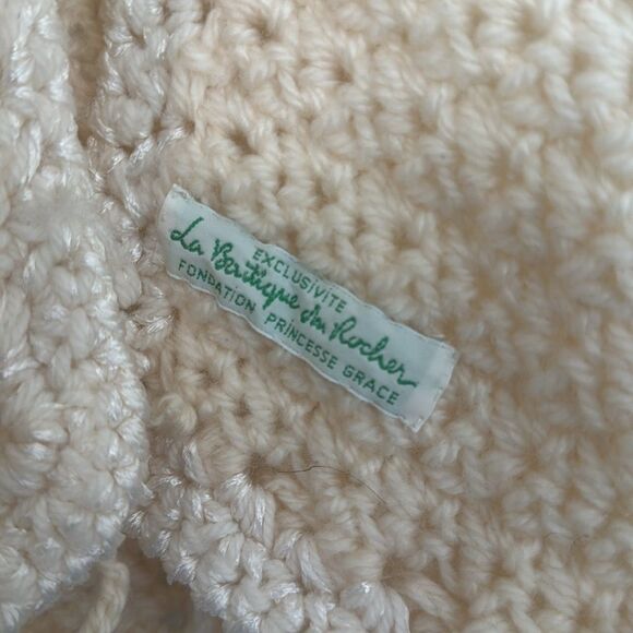 La Bertique den Recher FOUNDATION PRiNCESSE GRACE Baby Knit Bunting Suit - Picture 4 of 9